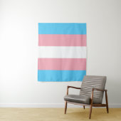 Transgender flag trans pride LGBT symbol gay homos タペストリー (インサイチュ)