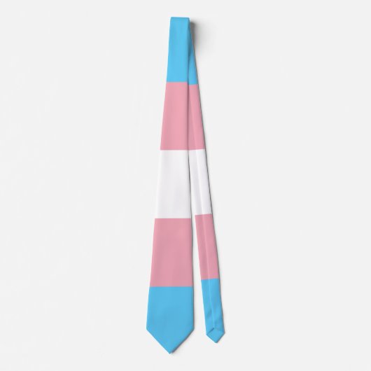 Transgender flag trans pride LGBT symbol gay homos ネクタイ (正面)