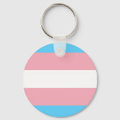 Transgender Flagge キーホルダー (正面)