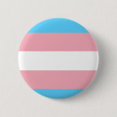 Transgender Flagge 缶バッジ (正面)