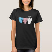 Transgender Nonbinary Elephants  Be You Be Proud Tシャツ (正面)