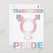 Transgender Pride ポストカード (正面/裏面)