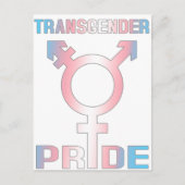 Transgender Pride ポストカード (正面)