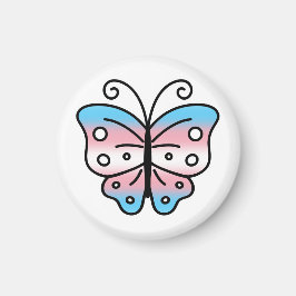 Transgender Pride Butterfly Magnet マグネット