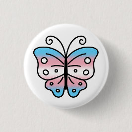 Transgender Pride Butterfly Pin Badge 缶バッジ