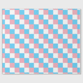 Transgender pride colors Wrapping Paper ラッピングペーパー (フラット)