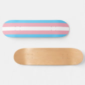 Transgender Pride Flag スケートボード (横)