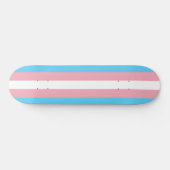 Transgender Pride Flag スケートボード (横)