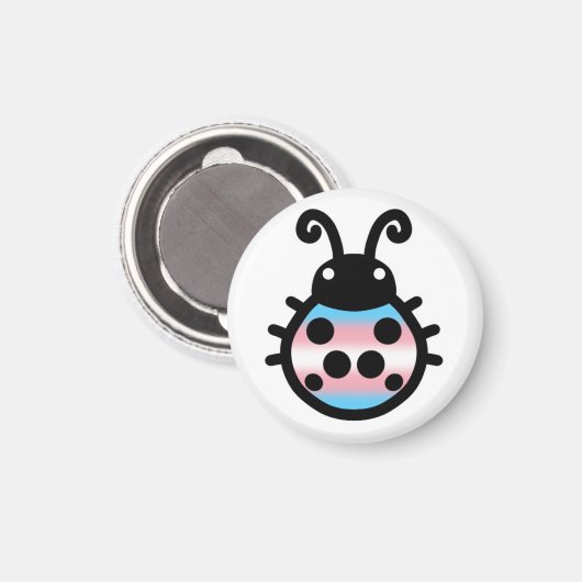 Transgender Pride Ladybug Magnet マグネット (正面/裏面)