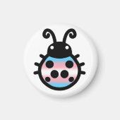 Transgender Pride Ladybug Magnet マグネット (正面)