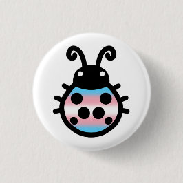 Transgender Pride Ladybug Pin Badge 缶バッジ