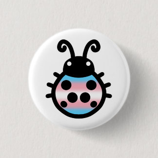 Transgender Pride Ladybug Pin Badge 缶バッジ