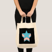 Transgender pride stars トートバッグ (正面(商品))