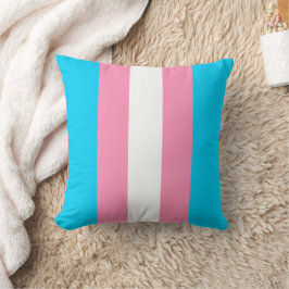  Transgender Stripes Flag Birthday クッション
