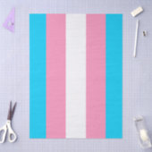  Transgender Stripes Flag Birthday 薄葉紙 (クラフト)