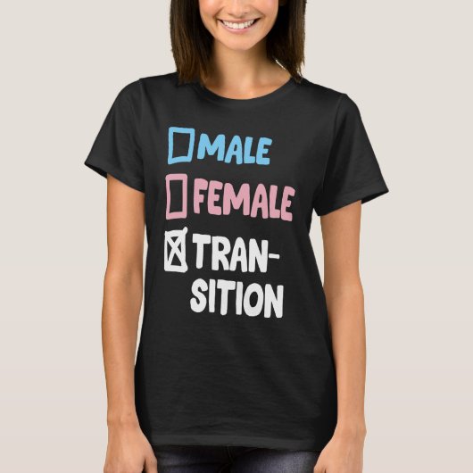Transgender Transition Tシャツ (正面)