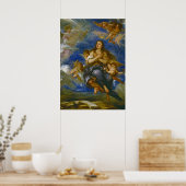 Transiito de le Magdalena - Jose Claudio Antolinez ポスター (キッチン)