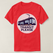 TRANSIT円でお願い Tシャツ (デザイン正面)