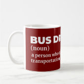 Transit Operator Definition Mug コーヒーマグカップ (左)