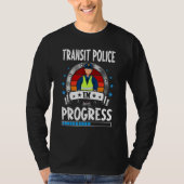 Transit Police In Progress Trainee Student Tシャツ (正面)