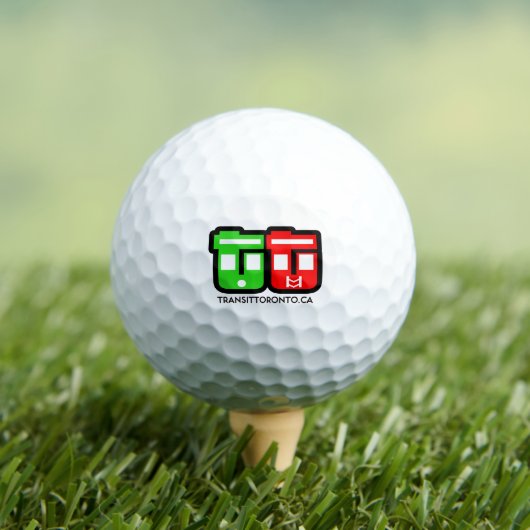 Transit Toronto Logo Golf Ball ゴルフボール (インサイチュ 木)