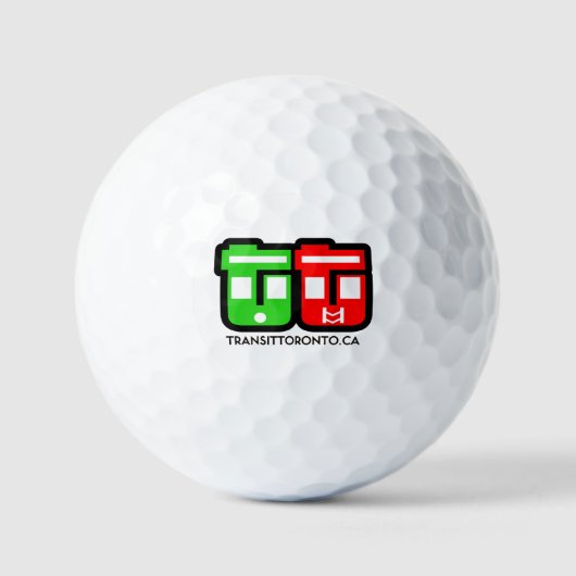 Transit Toronto Logo Golf Ball ゴルフボール (正面)