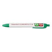 Transit Toronto Retractable Pen - Green 黒ボールペン (ボトム)
