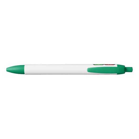 Transit Toronto Retractable Pen - Green 黒ボールペン (裏面)