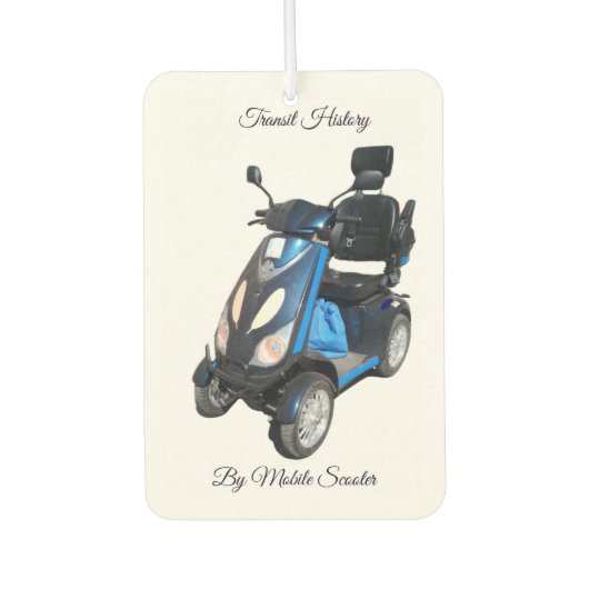 Transitmobilescooter 空気清浄剤 カーエアーフレッシュナー (正面)