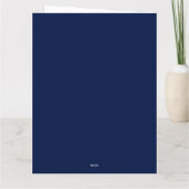 Translucent Glass Gnome Figurine with Custom Name カード (裏面)