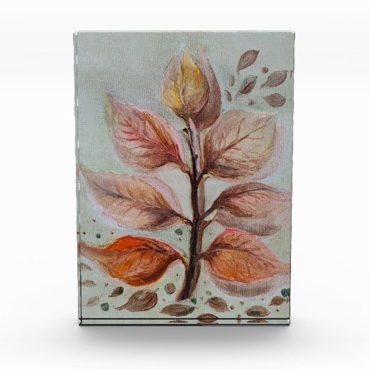 Translucent leaves フォトブロック (正面)