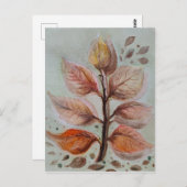 Translucent leaves ポストカード (正面/裏面)