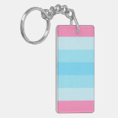 Transmasculine Pride Flag  キーホルダー (正面左)