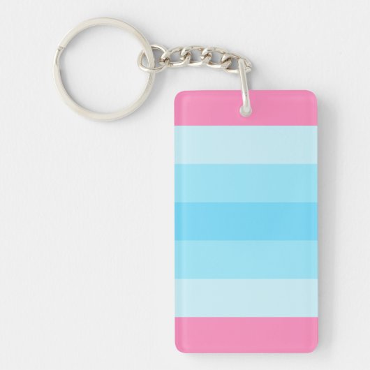 Transmasculine Pride Flag  キーホルダー (正面)