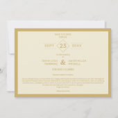 Transparency Overlay Photo Merry Xmas セーブザデート (裏面)