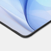 Transparent blue and lavender-colored forms デスクマット (コーナー)