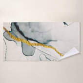 Transparent creativity. Abstract artwork. Trendy w バスタオル (バスタオル)