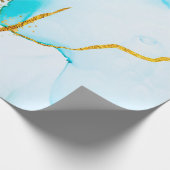 Transparent creativity. Abstract artwork. Trendy w ラッピングペーパー (角)
