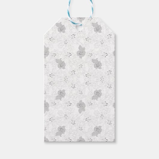 Transparent Grid Overlay – Editable PNG Texture ギフトタグ (正面)