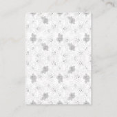 Transparent Grid Overlay – Editable PNG Texture コーリングカード (裏面)