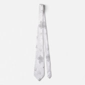 Transparent Grid Overlay – Editable PNG Texture ネクタイ (正面)