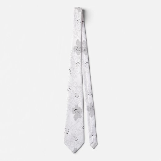 Transparent Grid Overlay – Editable PNG Texture ネクタイ (正面)