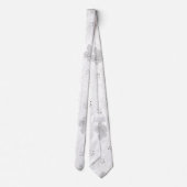 Transparent Grid Overlay – Editable PNG Texture ネクタイ (裏面)