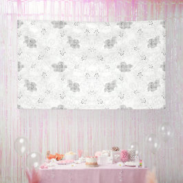 Transparent Grid Overlay – Editable PNG Texture 横断幕