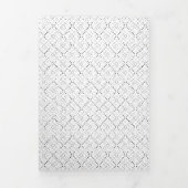 Transparent Grid PNG | Editable Texture Overlay 三つ折り招待状 (カバー)