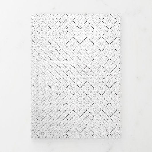 Transparent Grid PNG | Editable Texture Overlay 三つ折り招待状 (カバー)