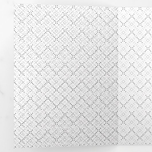 Transparent Grid PNG | Editable Texture Overlay 三つ折り招待状 (内部最初)