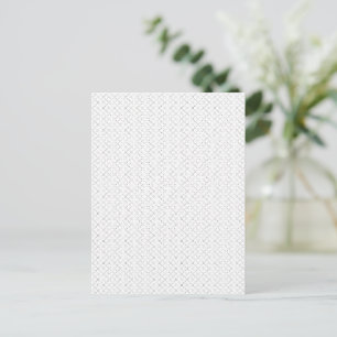Transparent Grid Postcard ミニマリストデザイン テキスト ポストカード