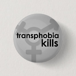 Transphobiaの殺害 缶バッジ