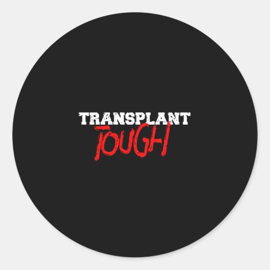 Transplant Tough ラウンドシール (正面)